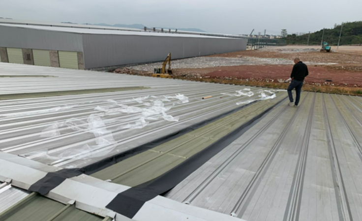 南漳厂房屋面防水维修案例